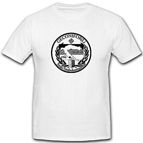 T Shirt #7865 GECONIFOR Trogir 1996 Armée aux Finitions Robustes