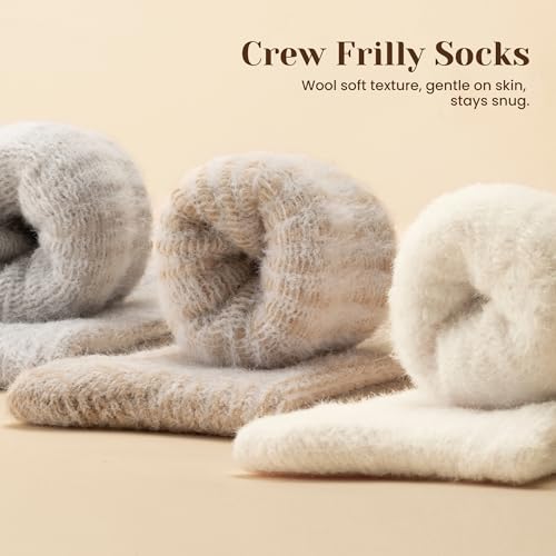 RockDove Women's Wool Cashmere Calf Socks3