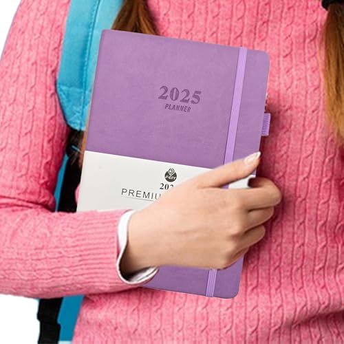 Cuaderno planificador de eventos, bloc de notas anual 2025, cuaderno de notas multiusos, planificador de eventos A5, bloc de notas para horario de trabajo, citas