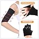 OHREN 2 Paare Kompression Arm Ärmel für Lymphödem, Armwärmer, Former, Armstulpen, Armstrumpf, Armmanschette, Kompressionsmanschette, Arm Sleeve (für Ellbogen)