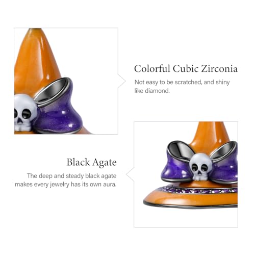 Image of GNOCE Halloween Charm Bracelet Fit Pandora Beads for Women Gift