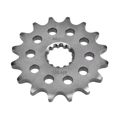 Pignon avant 525 de 16 dents en acier anti usure prématurée pour chaîne GSR600