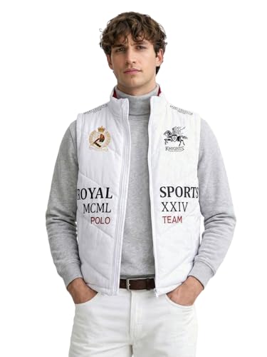 Image of The Indian Garage Co Men Regular Fit Sleeveless High Neck Collar Printed Jacket