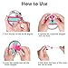 Silicone Spill Stopper Set Compatible with Stanley Cup 2.0 30oz & 40oz with Straw Cover (Set of 2, Passion Pink)