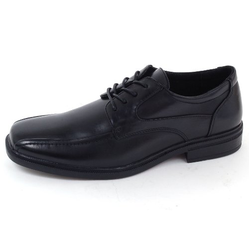 Alpine Swiss Mens Dress Shoes Black Leather Lined Lace Up Oxfords Baseball Stitched 7 M Us #TOP5
