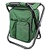 Sillas De Pesca Mochila De Pesca Plegable Taburete Plegable con Mochila Taburete Mochila Mochila Asiento Bolsa para Silla para Acampar Green,1