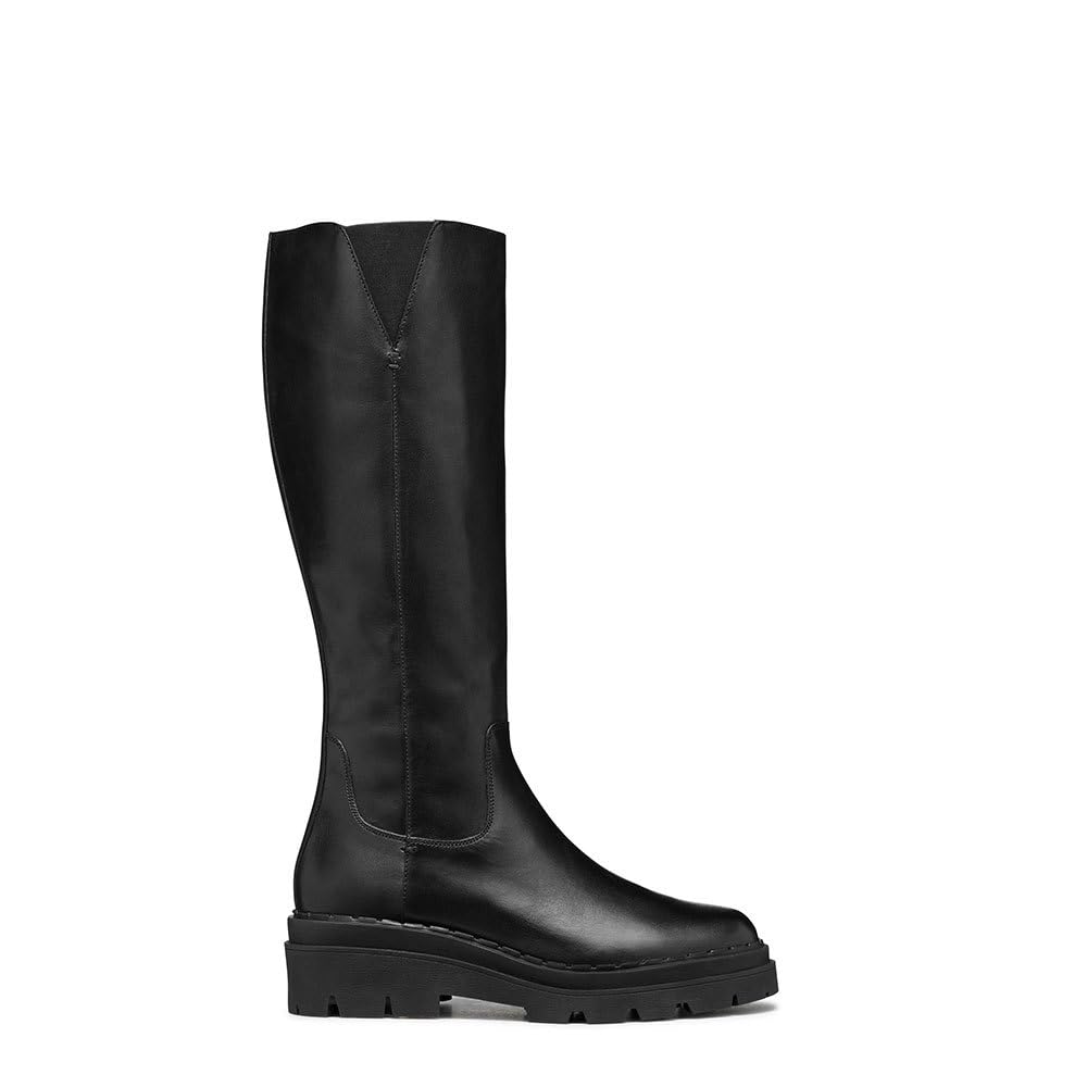 Geox Women's D Felleny DFashion Boot, black, 7 UK