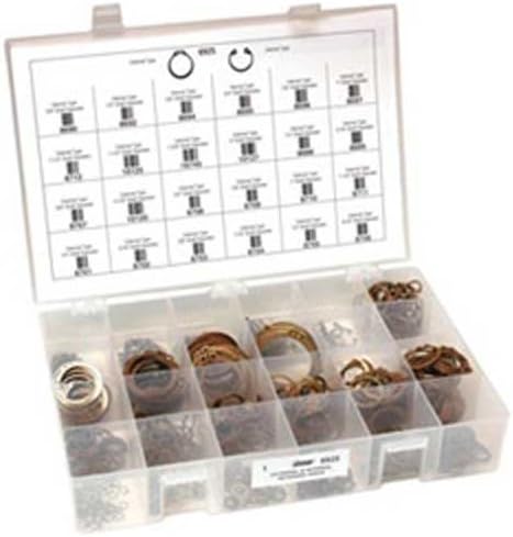 Zinc Plated External & Internal Retaining Ring Assort