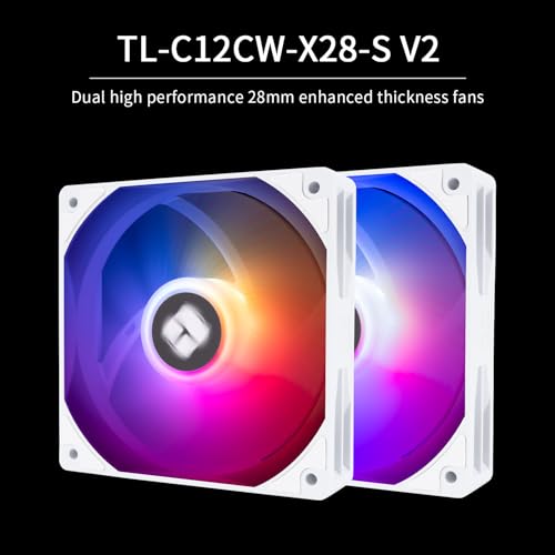 Image of Thermalright Peerless Assassin 120 Vision ARGB White CPU Cooler, PC Cooling 6 Heat Pipes, 2.8'' Magnetic Display Screen with 320x240 Resolution,for AM4 /AM5 and Intel LGA1700 /1851