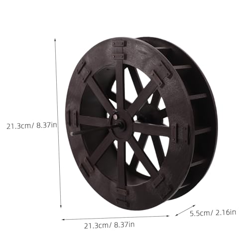 Roue à eau décorative à rotation dynamique pour fontaine - 3