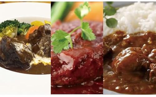 ハンバーグ 数量限定 見蘭牛 ダイニング 玄 オリジナルセット カレー シチュー ハンバーグ 各2個 計6個入り お肉 |HG000801