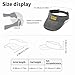 Hi Hungry I M Dad Golf Sun Humor Cap for Women Fashionable Visor Hats Light Grey