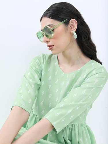 Image of Vishudh Women's Casual Dress | Comfortable Everyday Wear for All Occasions | Chic & Versatile Fashion for Women