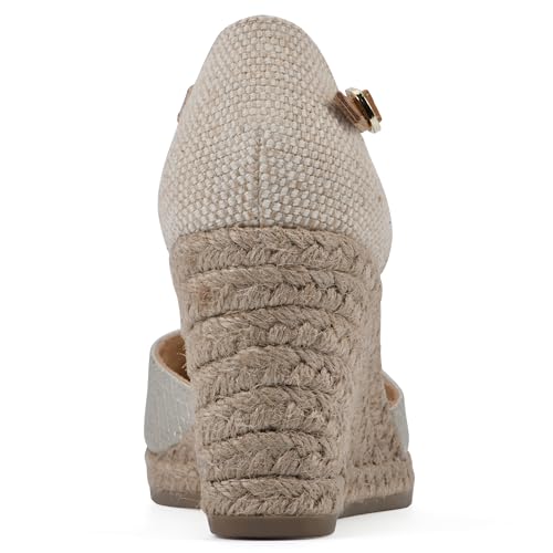 Image of WHITE MOUNTAIN Women's Mamba Espadrille Wedge Sandal