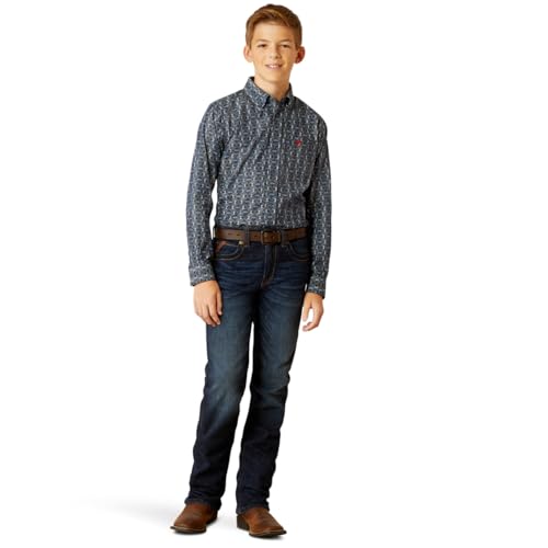 Ariat Boy's Reign Classic Fit Shirt3