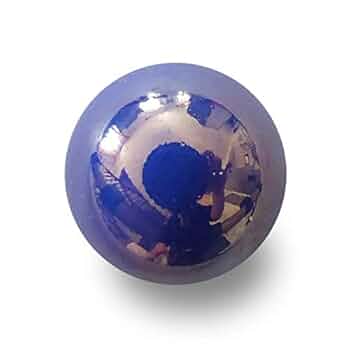 4 Billes En Verre Noir Brillant 25mm - Calots Décoratifs Pour Créations DIY, Jardins, Décoration