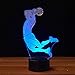 Produktbild Kreative 3D Basketball Nacht Licht Lampe USB Power 7 Farben Amazing Optical Illusion 3D LED Lampe Formen Kinder Schlafzimmer Geburtstag Weihnachten Geschenke
