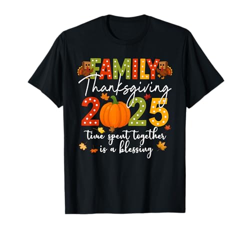 Familie Thanksgiving 2025 Thanksgiving Crew Türkei Matching T-Shirt