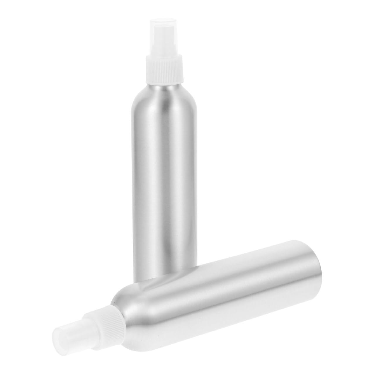 Spruzzatore Profumo Ricaricabile 2 Pezzi in Alluminio e Plastico da 300ml, Bottiglia Spray Piccola Anti-perdita per Viaggio e Zaino