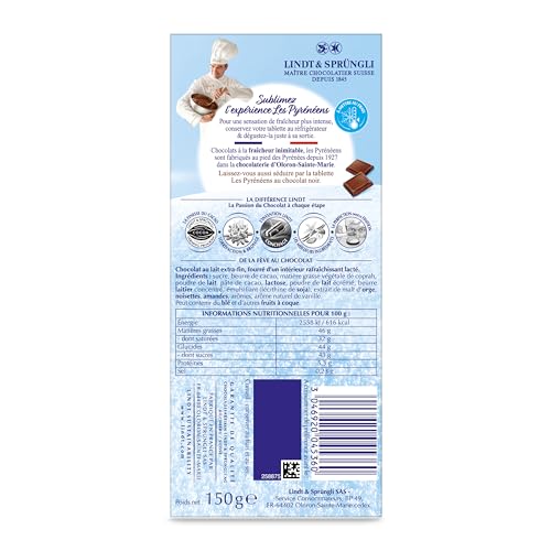 Lindt pyrénéens tablette de au lait - vue 10