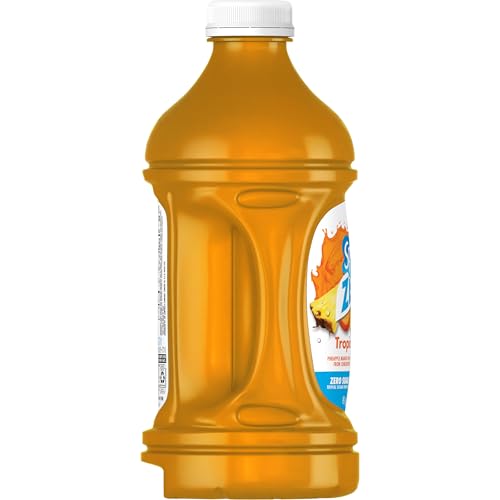 Image of V8 Splash Zero Sugar Tropical Blend Flavored Beverage, 64 fl oz Bottle (Pack of 5)