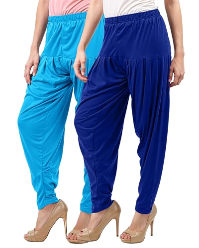 Image of Buy That Trendz Patiala Salwar for Women Relaxed Fit Viscose Patiyala Salwar Harem Bottom Pants