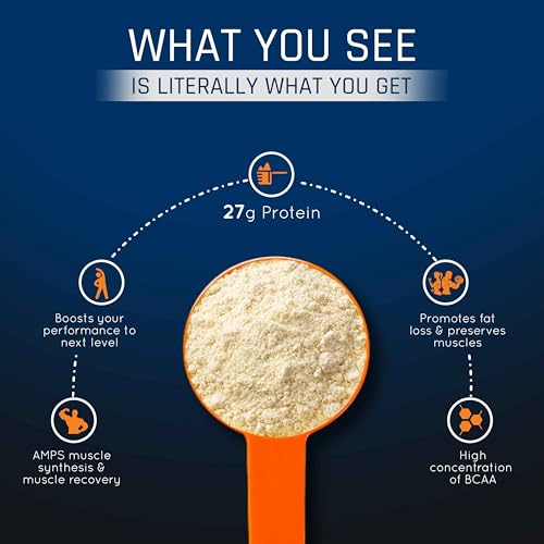 Image of AS-IT-IS ATOM Whey Protein 1kg | 27g protein | Isolate & Concentrate | Cookies and Cream | USA Labdoor Certified | With Digestive Enzymes for better absorption