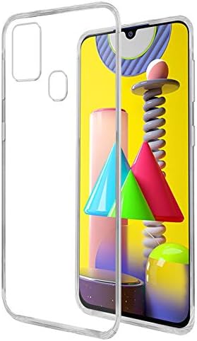 Amazon Brand - Solimo Back Cover for Samsung Galaxy M31 Prime / M31 / F41 (Silicone | Clear)