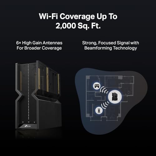 undefined TP-Link Tri-Band BE9700 WiFi 7 Router Archer BE550 Pro 1 × 10G + 4 × 2.5G, USB 3.0 6 Internal Antennas VPN Clients & Server 6GHz Band, Easy-Mesh, HomeShield, MLO, Private IOT の商品画像 5
