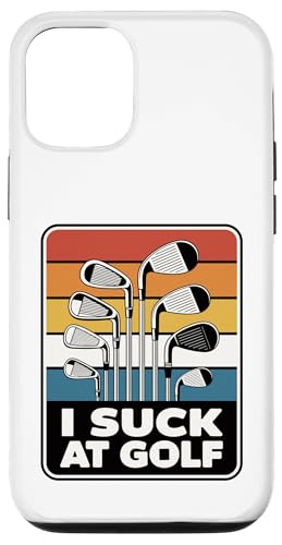 I Suck At Golf Joke ʔSt s Ȓj St X}zP[X iPhone 12/12 Pro p