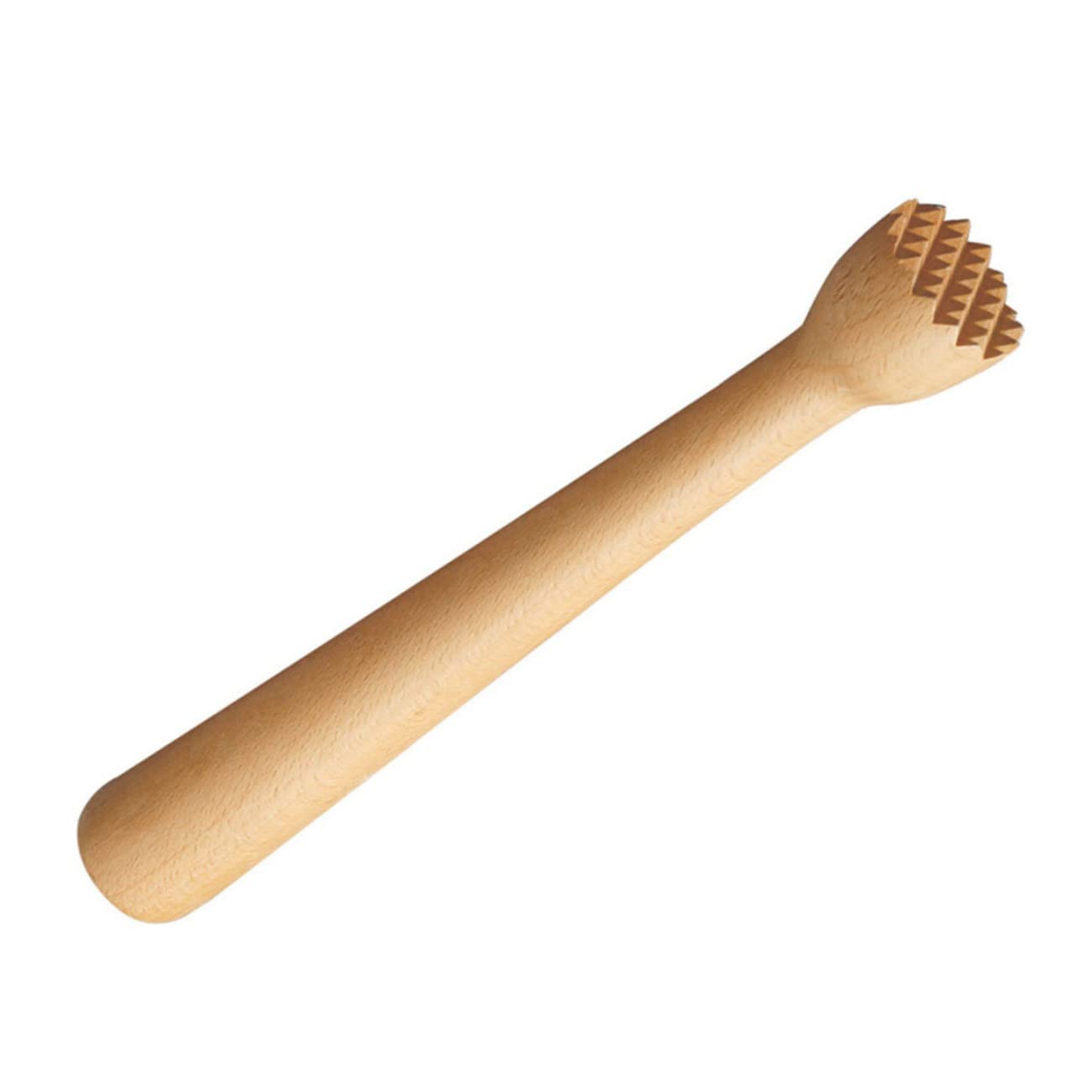 GRIRIW 1pc Beech Juicer Professional Popsicle Stick Lime Muddler Ice Muddler Bartender Tool Drinks Muddler Cocktail Mojito Muddler Ice Hammer Grinder Beech Stirring Rod Beige re-usable