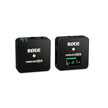 RODE Wireless Go Ⅱ ワイヤレスマイク一式 RODE「Wireless GO II」、マイク1台のシングルセット。3.41万円