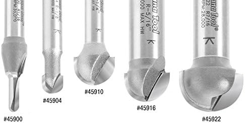 Miniatura 4 de Amana Tool - Caja de núcleo con punta de carburo 45914 Radio de 516 x 58 de diámetro x vástago de 716 x 14"