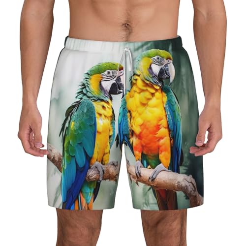 Short de bain séchage rapide blanc 3XL short de plage confortable