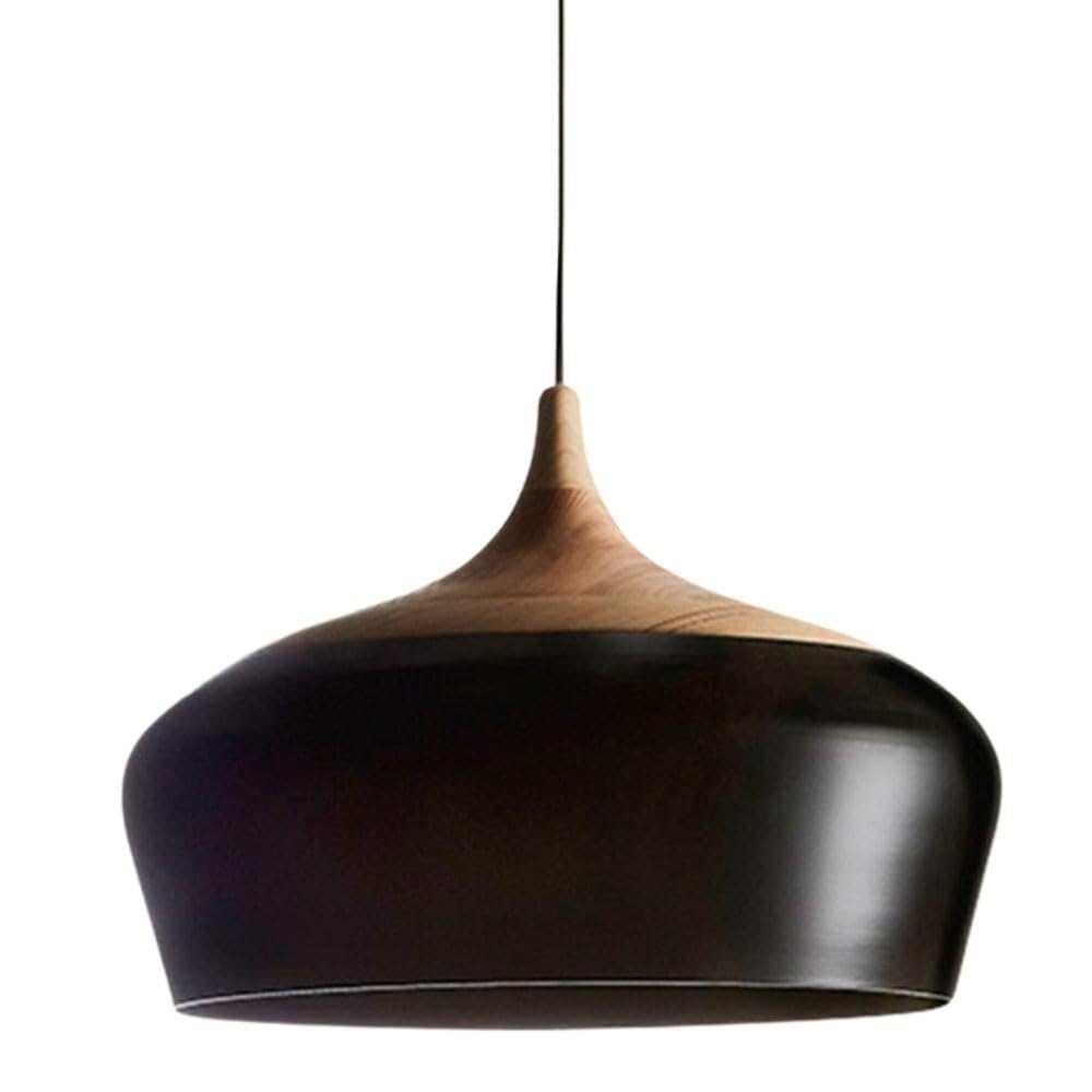 SYAXVOM Stylish Metal Dome Shade Chandelier Industrial Vintage Farmhouse Pendant ht E27 Base Creative Ceiling Fixture for Kitchen Island Living Room Bedroom Bedside Dining Ha