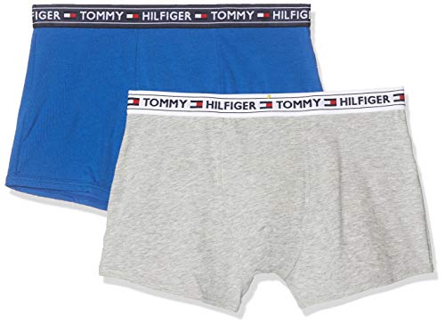Tommy Hilfiger 2p Trunk Costume da Bagno, Multicolore (Multi 071), Unica (Taglia Produttore: 10-12) (Pacco da 2) Bambino