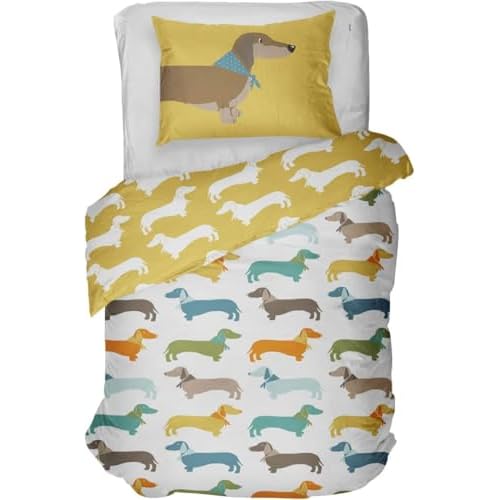 Rapport Bettbezug, Polycotton, Ocker, Einzelbett