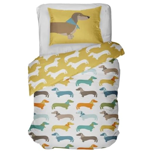 Rapport Bettbezug, Polycotton, Ocker, Einzelbett