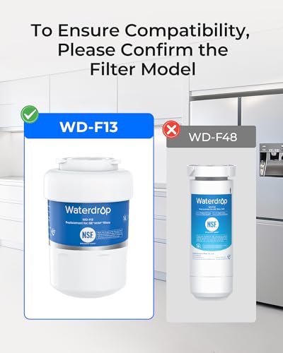 Waterdrop GSE25GSHECSS Replacement Refrigerator Water Filter view 2