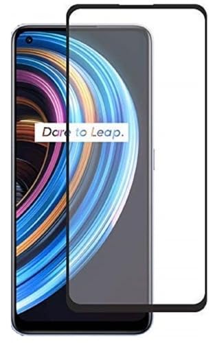 Image of 100FIT Tempered Glass Screen Protector Compatible For Realme V25 With Edge To Edge Coverage And Easy Installation Kit