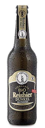Bio-Reisbier dunkel - glutenfrei (8 x 0,5 l inkl. Pfand)…PRIVATBRAUEREI · LIEBHARTS