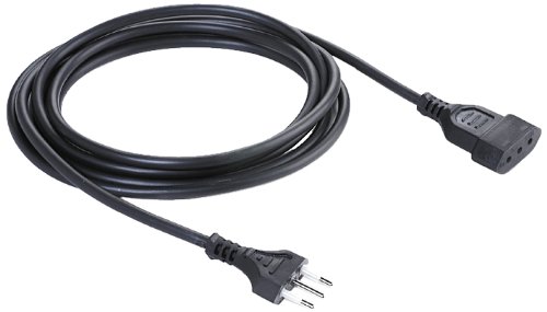 Prolunga Electraline 5 Metri - Spina E Presa Piccola 10A, Cavo Nero 3G1 Mm² | Sicurezza Bambini - Foto 10