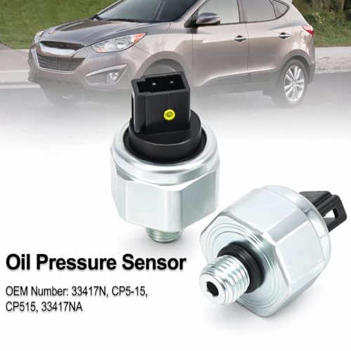 Image of 2Pcs Oil Pressure Sensor, Oil Pressure Switch, 33417N, CP5-15, CP515, 33417NA Transmission Pressure Switch for Nissan, for Mitsubishi, for Caliber 2003-On 4 Cylinder /6 Cylinder F09A F10A CVT