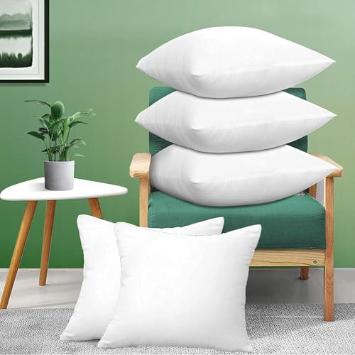 Image of Torque Microfiber Cushion Filler 14 x 14 Inch 5 Pcs | Throw Pillow for Sofa | Filler Cushion Insert Pillow Cushion for Sofa Couch Bed Home Decorative Gifts
