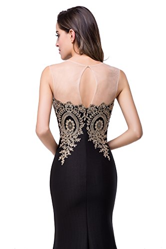 Image of BABYONLINE D.R.E.S.S. Formal Dresses for Women Bodycon Mermaid Appliques Lace Elegant Prom Dress XIN262