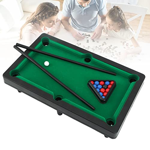 Mini-Billardtisch, Miniatur-Billardspiel-Set, Billard-Billard-Spielset für Desktop-Dekoration, Ornament für,