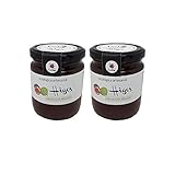  Mermelada de Higos Sin Azucar Añadido Ecologica y Artesanal - Tarro de 260 g - Conservas Artesanales Contigo (Pack de 2 tarros)