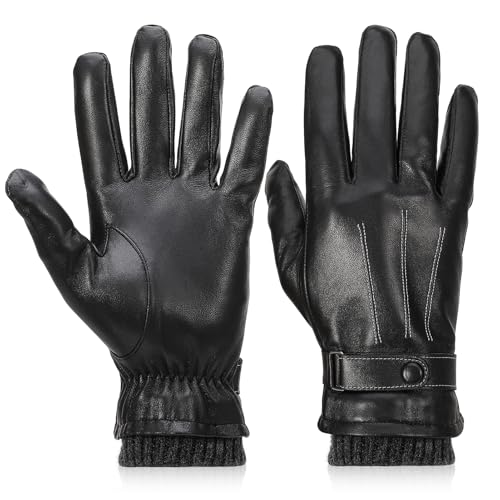 Zhamate Leather Driving Gloves