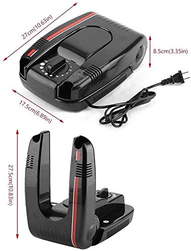 YVX Schuhtrockner Elektrostiefel Wärmer Mini Tragbare Fußbekleidung Heizung mit Timer 120min und UV-Sterilisation Deodorant Trocknen für Handschuhe Socken (Farbe: Duftfrei) - Image 8