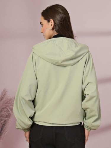 Image of CHKOKKO Sunscreen Jacket for Women Hooded Zipper Sports Jacket | UV Protection | Sun Protective | Lightweight Water Resistant | Riding Biker | Outdoor Travel Gym Running